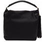 Pompei Donatella Black Leather Women Shoulder Bag