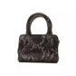 Pompei Donatella Gray Leather Women Handbag