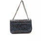 Pompei Donatella Blue Leather Women Crossbody Bag