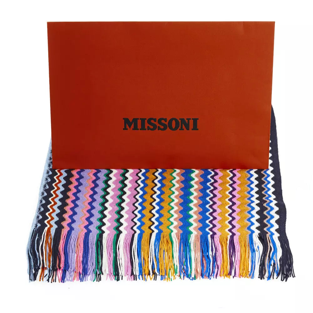 Missoni Multicolor Wool Women Scarf