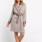 Trussardi Beige Cotton Women Coat