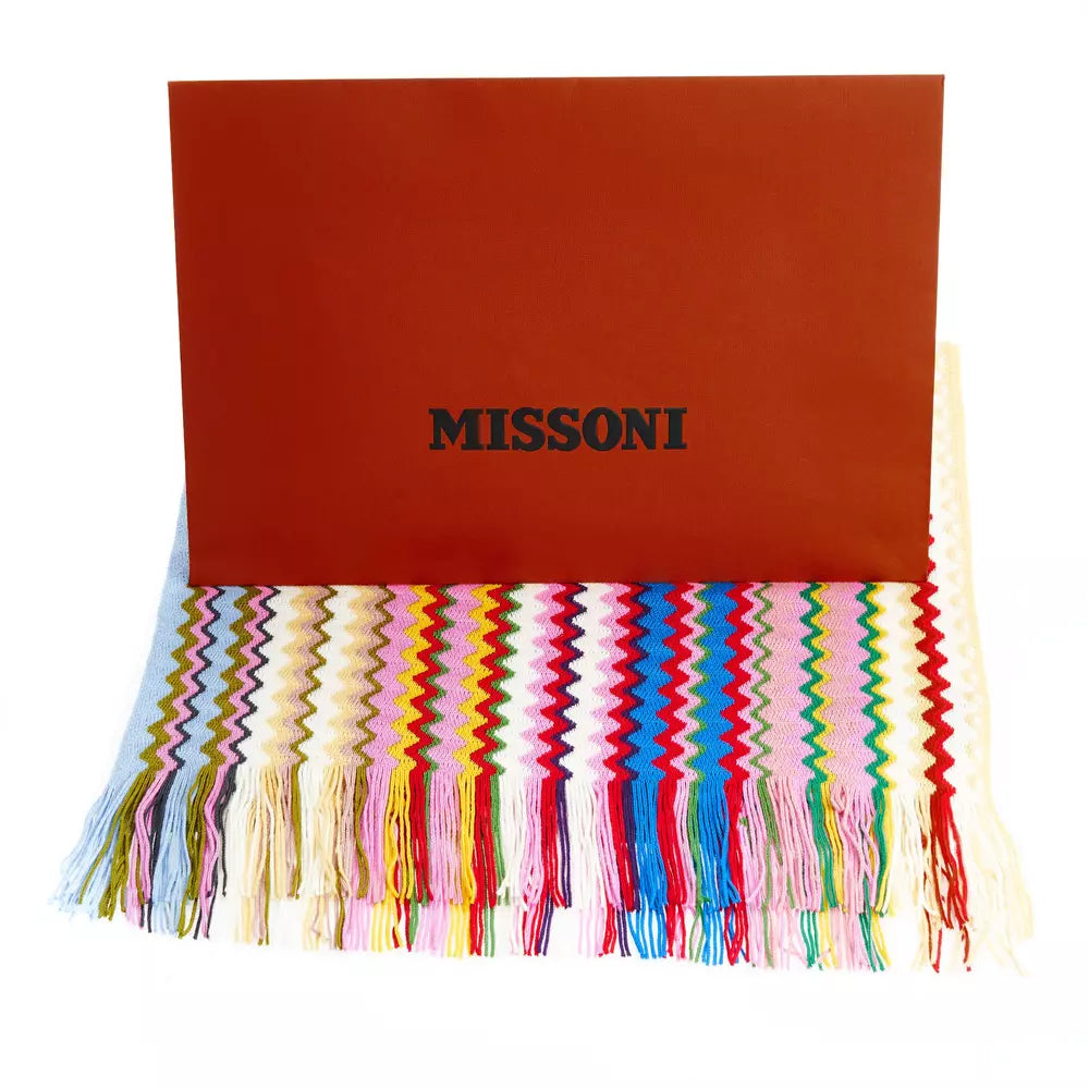 Missoni Multicolor Wool Women Scarf