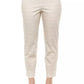 Peserico Beige Cotton Women Pant