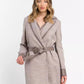 Trussardi Beige Cotton Women Coat