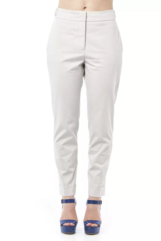 Peserico Beige Cotton Women Pant