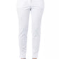 Peserico White Cotton Women's Trouser