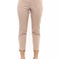 Peserico Pink Cotton Women Trouser