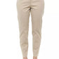 Peserico Beige Cotton Women Trouser