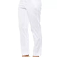 Peserico White Cotton Women Trouser