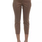 Peserico Beige Cotton Women Ankle Pant