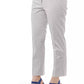 Peserico White Cotton Women Trouser