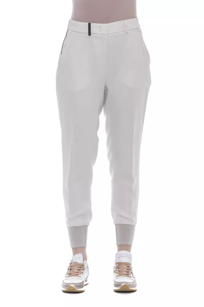 Peserico Beige Viscose Women Pant