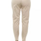 Peserico Beige Cotton Women Trouser