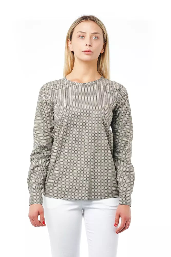 Bagutta Green Cotton Women Shirt