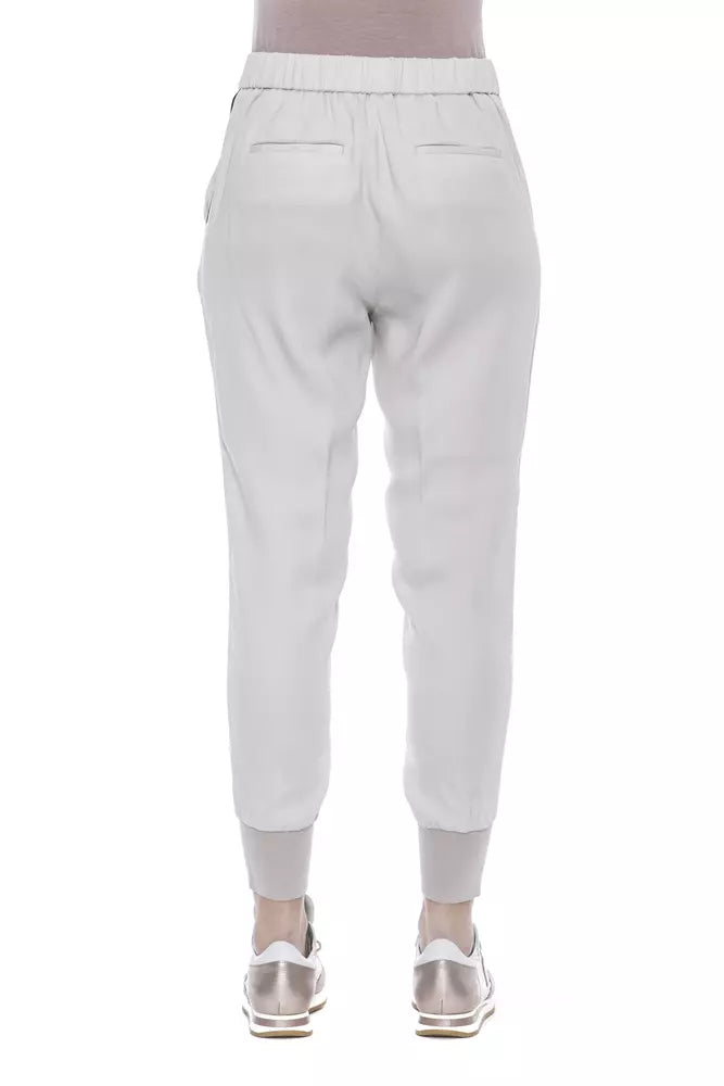 Peserico Beige Viscose Women Pant