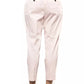 Peserico Pink Cotton Women Trouser