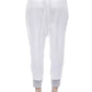 Peserico White Viscose Women's Trouser