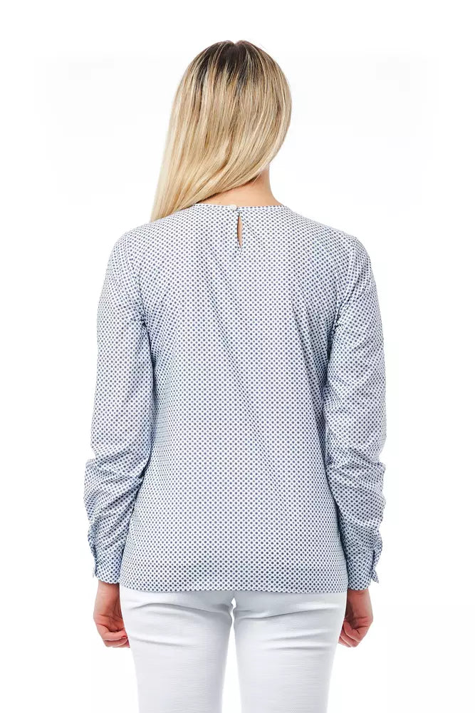 Bagutta Light-blue Cotton Women Blouse