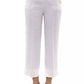 Peserico White Viscose Women Pants