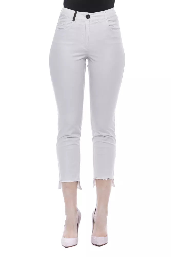 Peserico Beige Cotton Women Pant