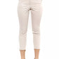 Peserico Beige Cotton Women Pants