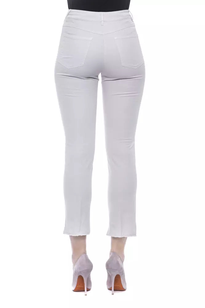 Peserico Beige Cotton Women Pant