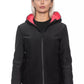 Sandro Ferrone Black Polyester Women Jacket