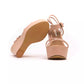 Péché Originel Beige Polyethylene Women Sandal