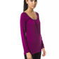 BYBLOS Purple Viscose Women Top