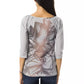 BYBLOS Gray Viscose Women Top