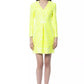 BYBLOS "Yellow Polyamide Women Dress"