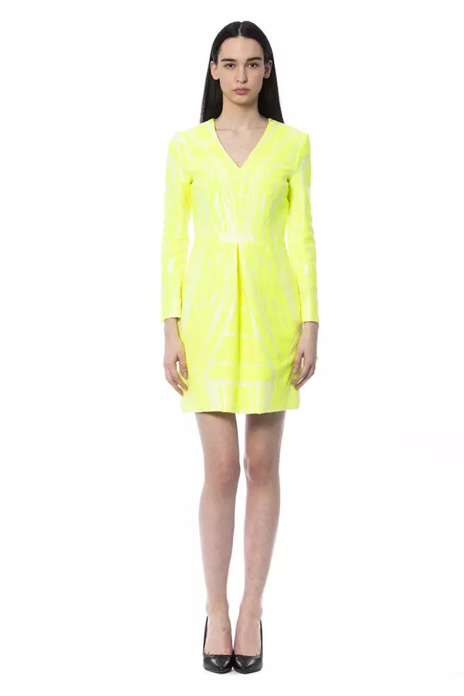 BYBLOS "Yellow Polyamide Women Dress"