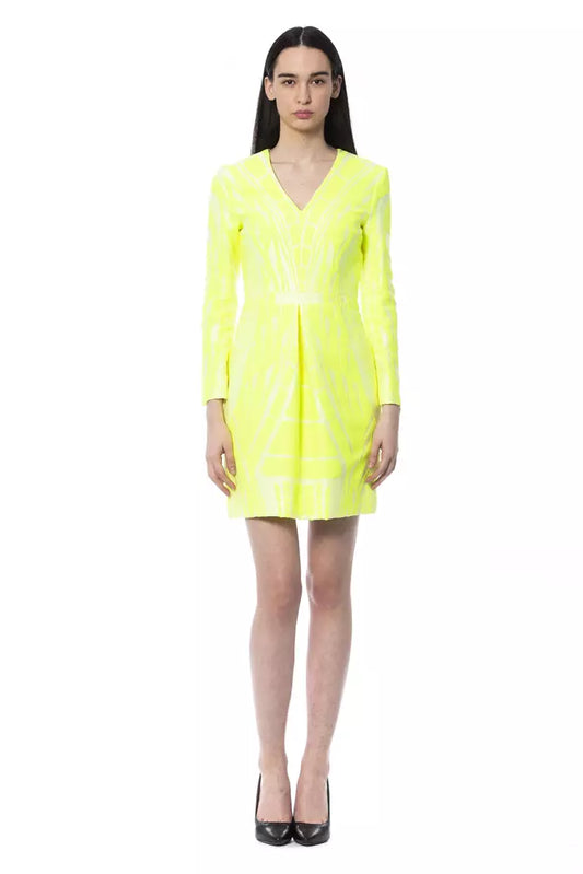 BYBLOS "Yellow Polyamide Women Dress"