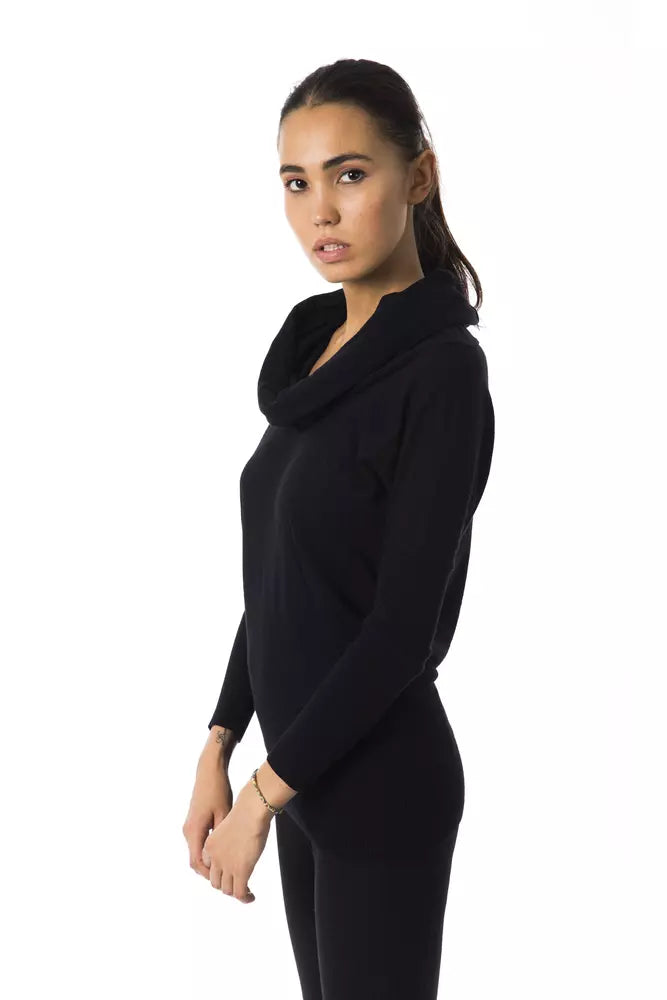 BYBLOS Black Viscose Women Sweater