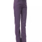 BYBLOS Purple Cotton Women Pants