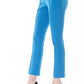 BYBLOS Light Blue Polyester Women Pant