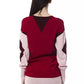 BYBLOS Burgundy Wool Women Sweater