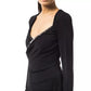 BYBLOS Black Viscose Women Top