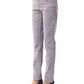 BYBLOS Gray Cotton Women Pants