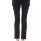 BYBLOS Black Acrylic Women Pants