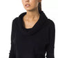 BYBLOS Black Viscose Women Sweater