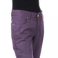 BYBLOS Purple Cotton Women Pants