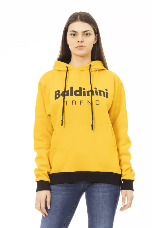 Baldinini Trend "Yellow Cotton Women Sweater"