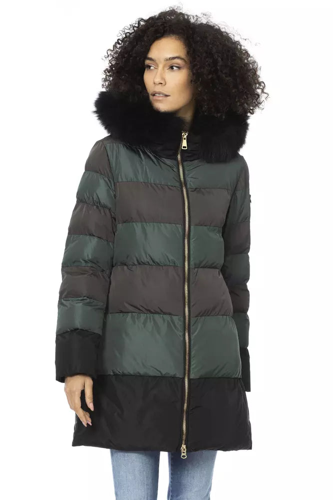 Baldinini Trend Green Polyester Women Jacket