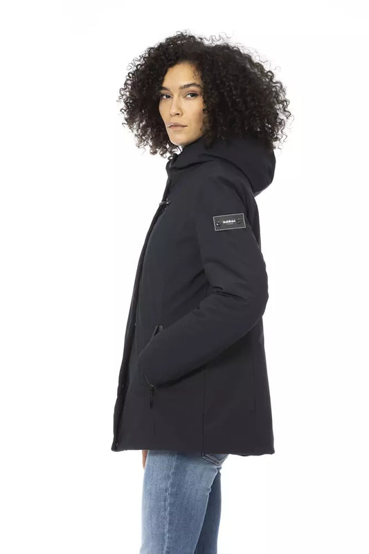 Baldinini Trend Blue Polyester Women Jacket