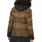 Baldinini Trend Brown Polyester Women Jacket