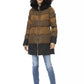 Baldinini Trend Brown Polyester Women Jacket