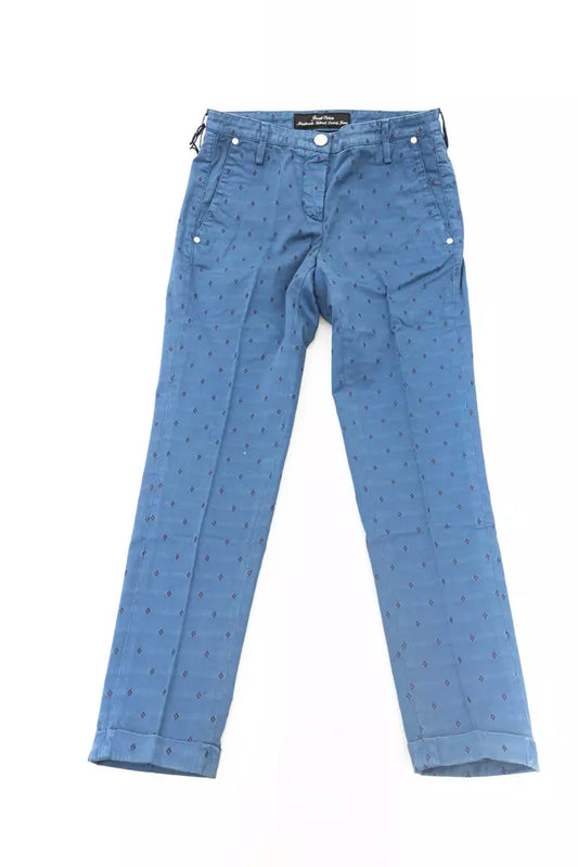 Jacob Cohen Blue Cotton Women Jeans