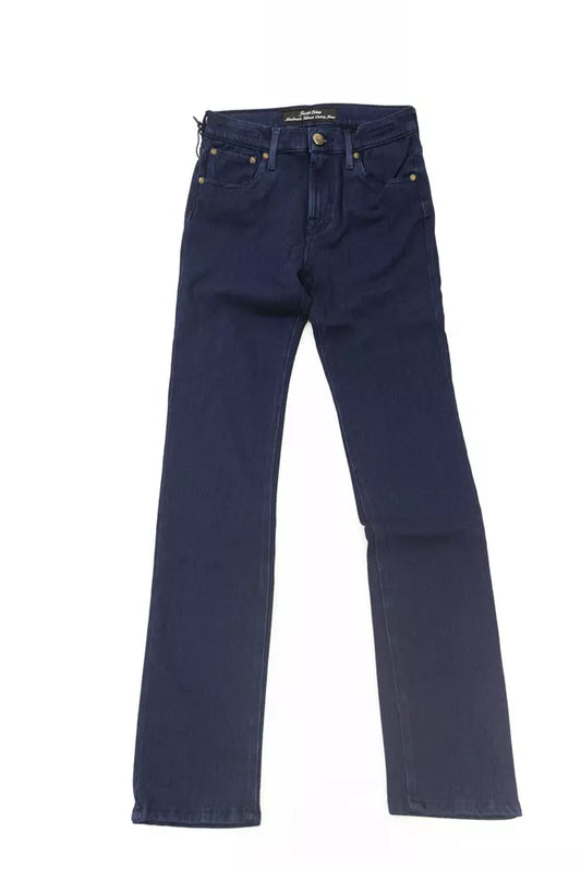 Jacob Cohen Blue Cotton Women's Slim Jean