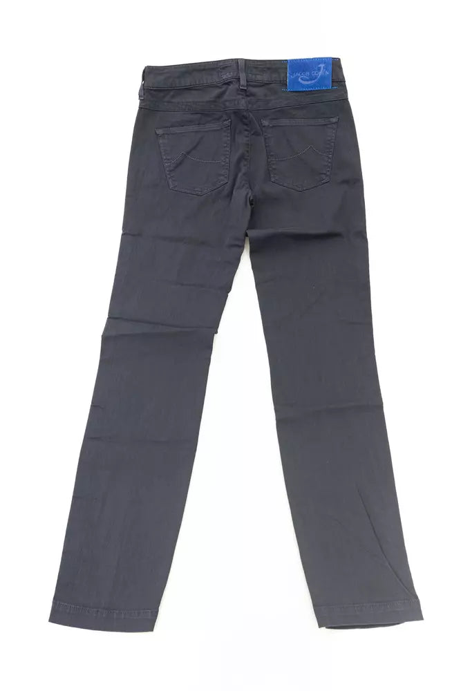 Jacob Cohen Blue Cotton Women Jeans